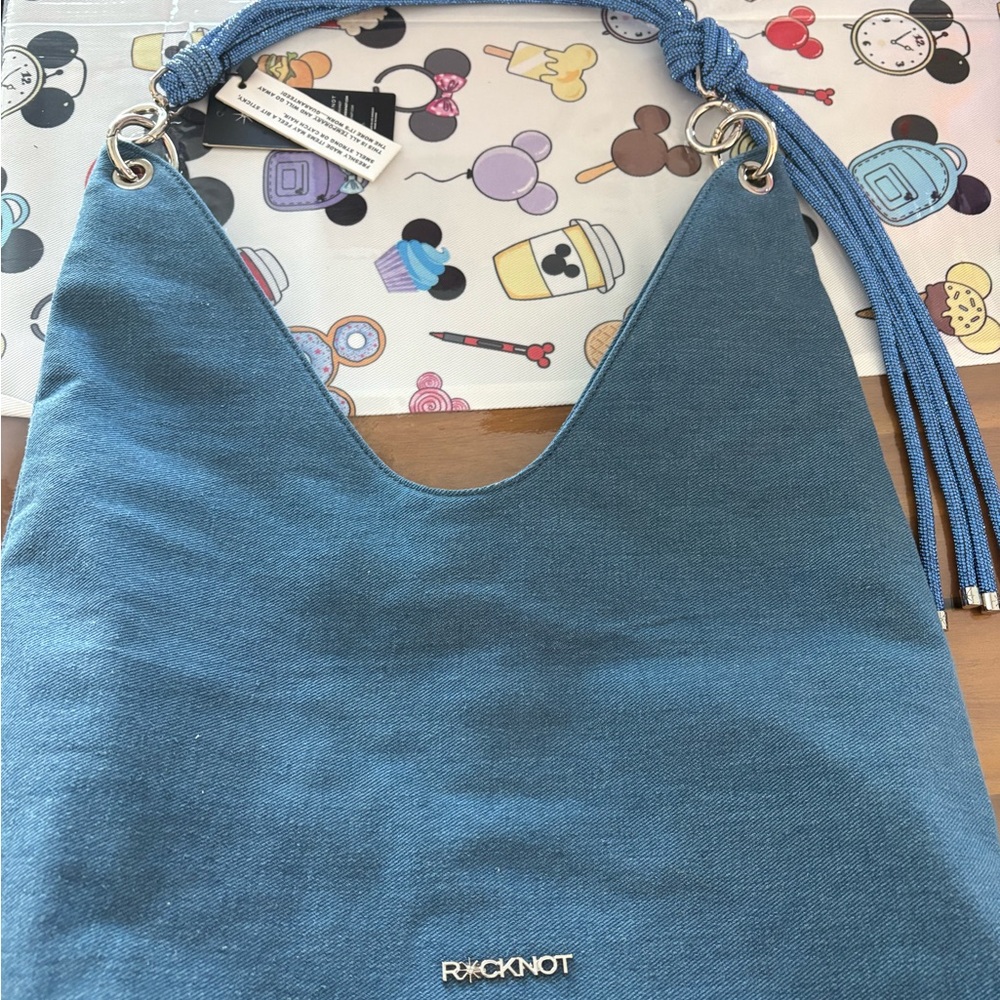 Rocknot hobo purse with both straps